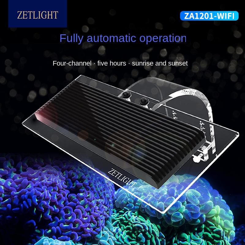 Aquarium Blue Marine Reef - Zetlight ZA-1201AI Led Light Coral Groeien