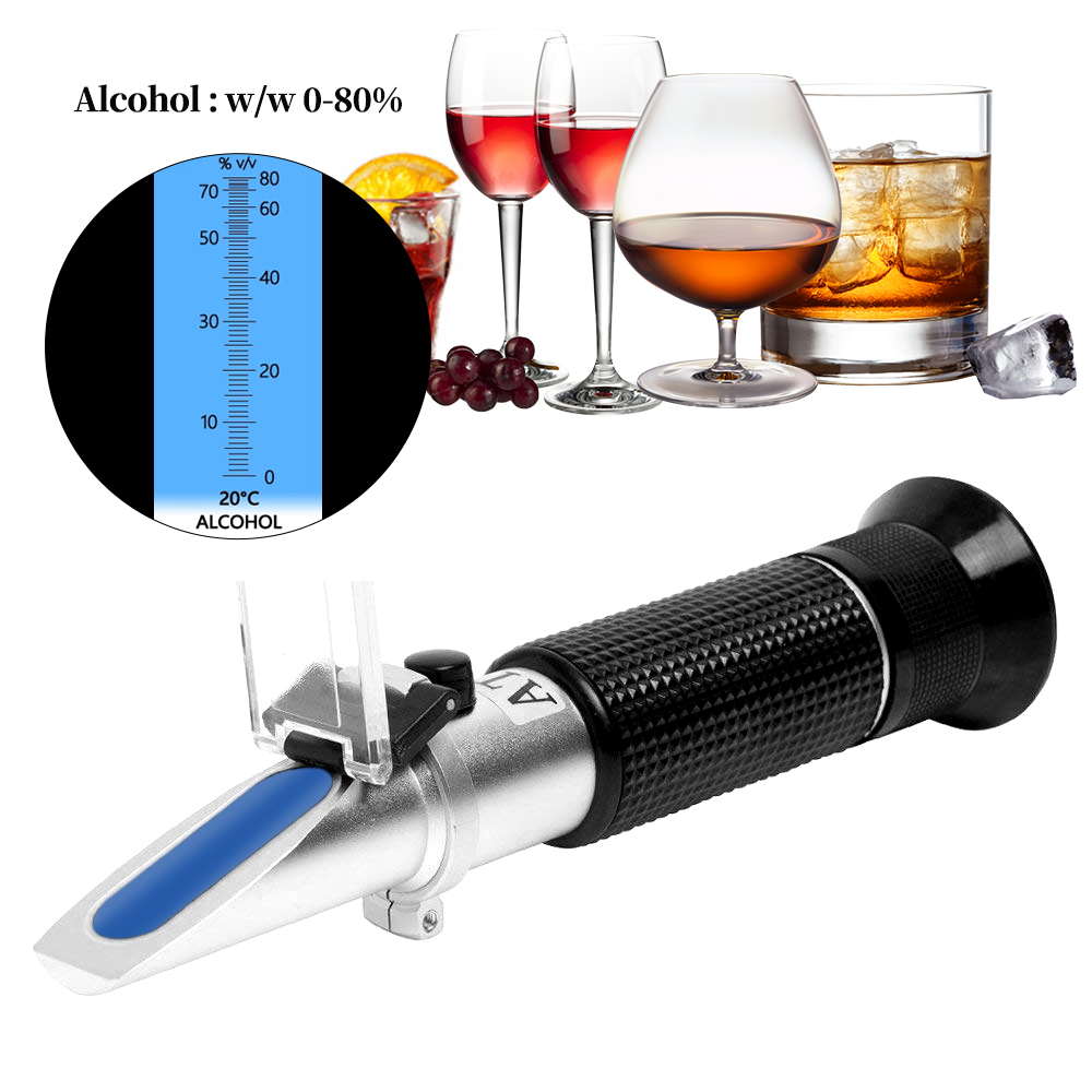 Handheld Alcohol Refractometer - Refractometer Salinity recensie en prijs