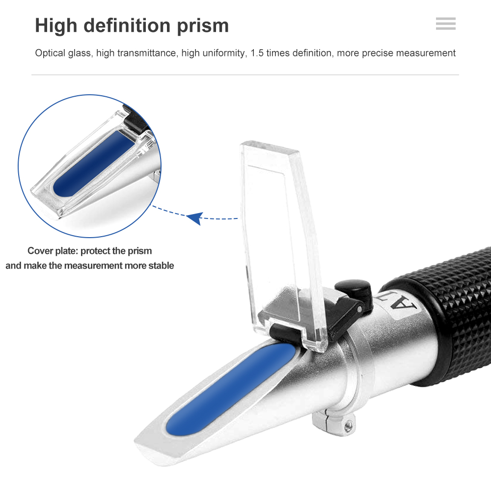Handheld Alcohol Refractometer - Refractometer Salinity recensie en prijs