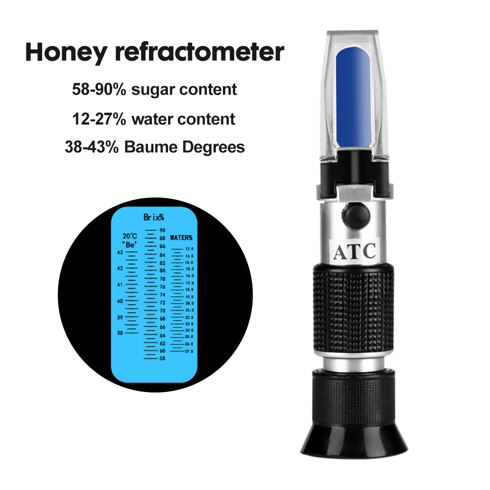 3-in-1 draagbare honingrefract - Refractometer Salinity recensie en prijs