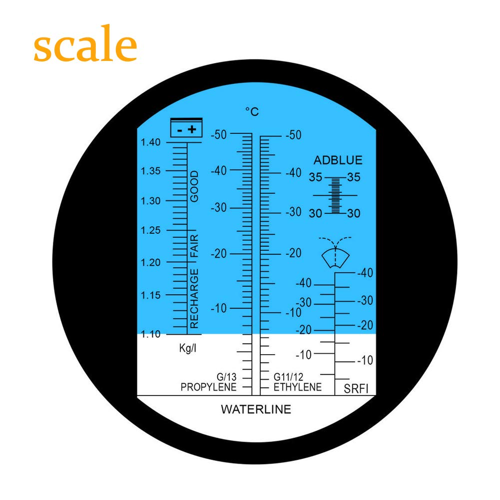 Antivries Koelvloeistof Refrac - Refractometer Salinity recensie en prijs