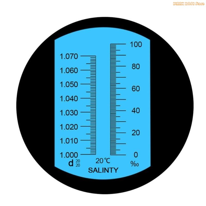 K1AE Zoutgehalte-refractometer - Refractometer Salinity recensie en prijs